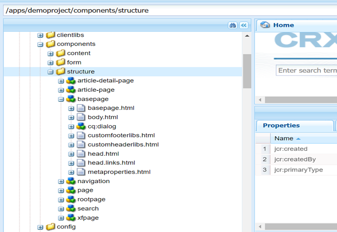 Base Page Component in AEM 
